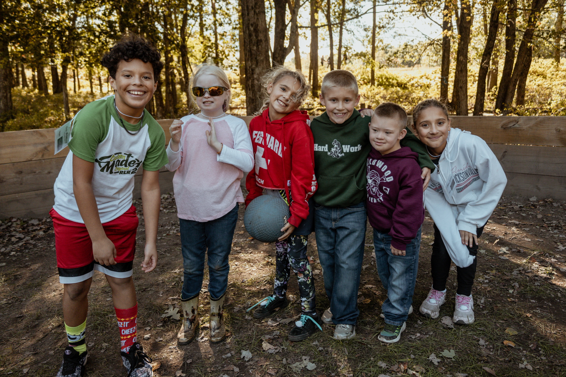 Children at Raising Light Ridge